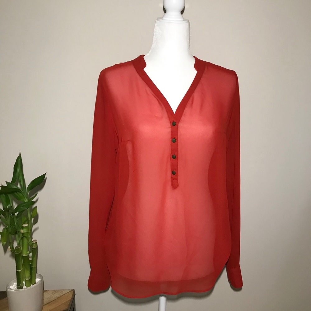 a.n.a Red Blouse